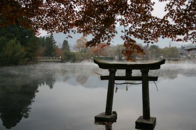 湯布院　2日目　朝霧金鱗湖＆九酔渓＆小国そば編