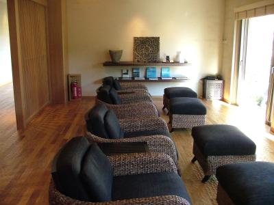 箱根翡翠の湯上り処と花菜での夕食