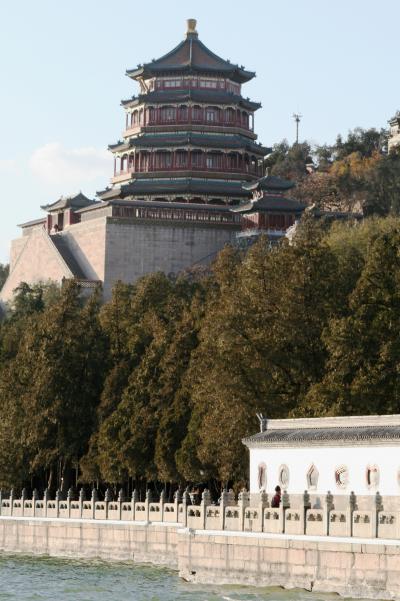 4260 外国切手 中国 2008年 風景名所 頤和園 凹版6種完 2008秋、中国旅行記15(29/37)：11月18日(7)：北京郊外、頤和園