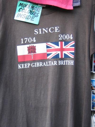 スペインのイギリス領・ジブラルタルへ～2008夏･スペイン旅行８