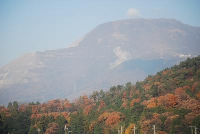 新幹線「のぞみ号」から伊吹山を撮影