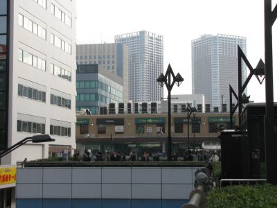 東京・田町駅付近の風景