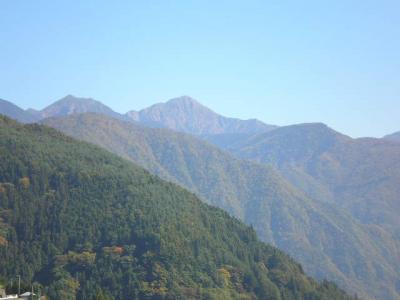 長野県聖岳麓の便ヶ島から南木曽２泊３日の旅