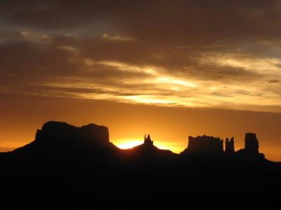 アメリカの旅（２００８年ＧＷ）。。。モニュメントバレー「GOULDING'S LODGE」