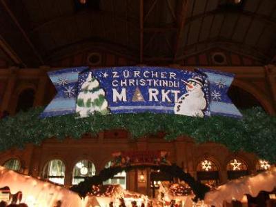チューリッヒのクリスマスマーケット