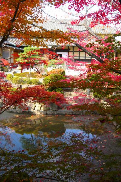 紅葉の旧中西家住宅