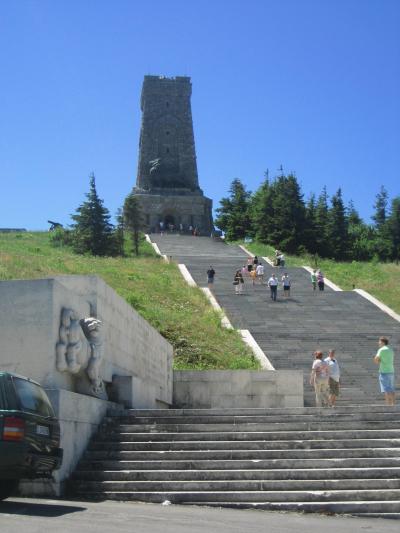 2008年ブルガリア旅行第８日目(3)：シプカ再び、今度は自由の碑を訪問