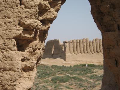 中央アジア５か国周遊ートルクメニスタン・メルブ遺跡