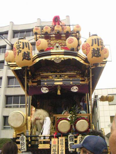 ～川越まつり～昔の情緒をを味わう旅（日帰り：川越）