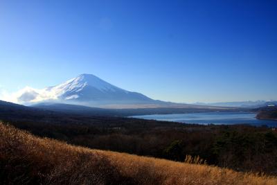 師走の山中湖・河口湖へ行く　山中湖編