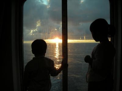 2008年夏休み旅行8日目:ベルゲン→ニューキャッスル(フェリー)