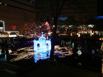 警固公園のイルミネーション