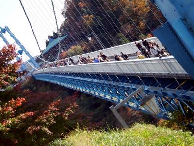 ♪茨城の3大紅葉バスツアー-その2～竜神大吊橋～花貫渓谷