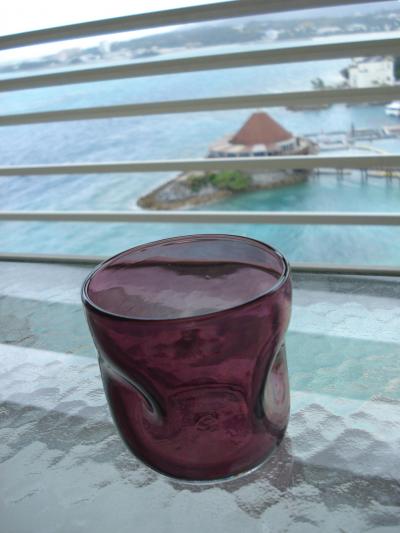 冬休み沖縄２００８☆　１日目は伊勢エビでハッピーバースデー♪