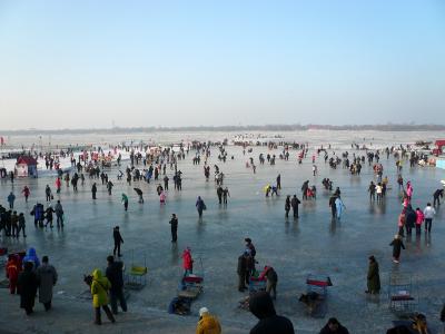 黒竜江省：真冬の哈爾浜／１