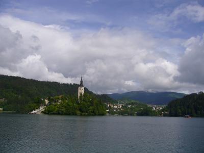 スロベニア・クロアチア旅行記☆　【２日目】ブレド湖とリュブリャーナ