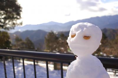 初雪翌日　　～高尾山～