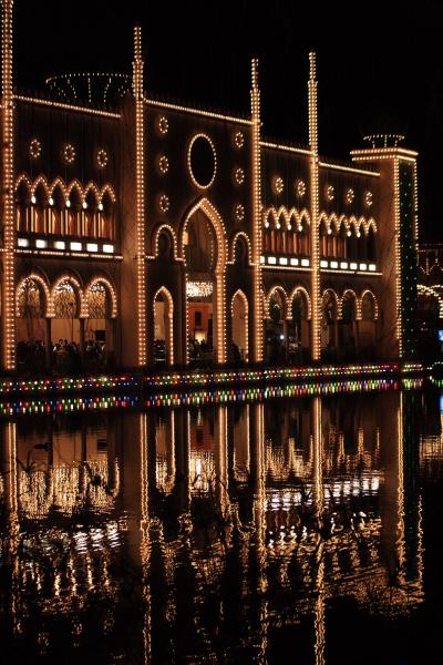 花火の炎と一緒に消えていった倉敷チボリ公園　その２（黄昏時）