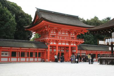 まだまだ緑濃い下鴨神社