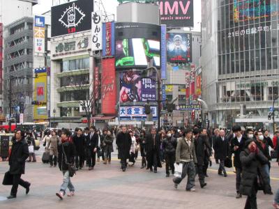 渋谷駅周辺をウォッチング