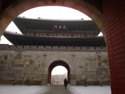 2009年冬のソウル：その2・世界遺産「水原華城」を散策