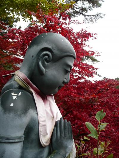 紅葉の大山へ【3】大山寺の紅葉にため息