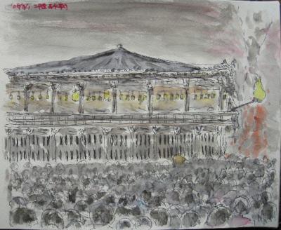 東大寺お水取りと京都散策