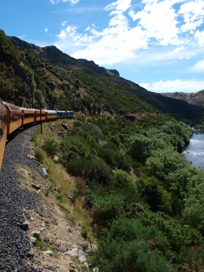 NZ東海岸エコツーリズムの旅5/19　～タイエリ渓谷鉄道でNZの大自然を車窓から・・・