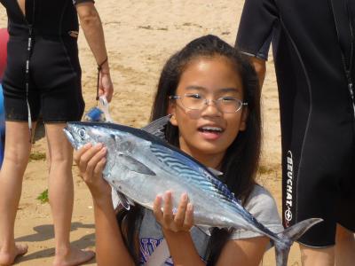 バリ島でインドネシアン三人引き連れて、なぜだかカツオの一本釣り！？魚釣り編