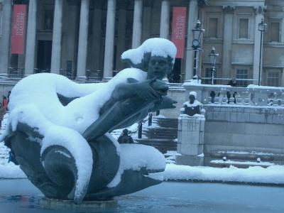 National Gallery も大雪で臨時閉館