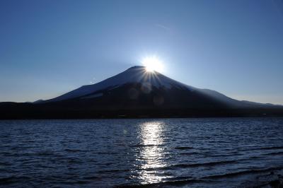 ダイヤモンド富士IN山中湖