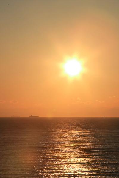 小さな旅●知多半島 3/3・冬の羽豆岬 展望台の夕陽