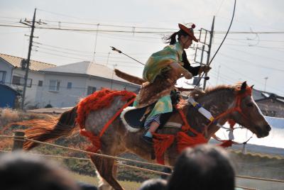 2009年 始動！今年は、小田原から流鏑馬見学 ～小田原梅まつり・曽我梅林・小田原城～ 