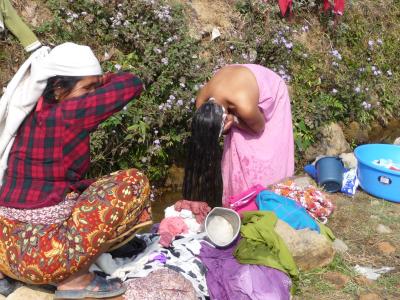 ポカラ　日本山　妙法寺　にハイキング　?後編