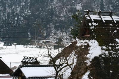 一瞬だった冬の妖精・美山「茅葺の里」