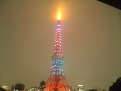 東京タワーひなまつりスペシャルライトアップ