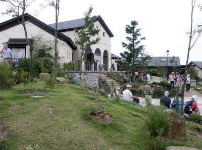 兵庫県　六甲山　六甲ガーデンテラスと六甲高山植物園を散策