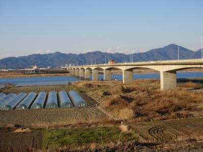 徳島の吉野川流域