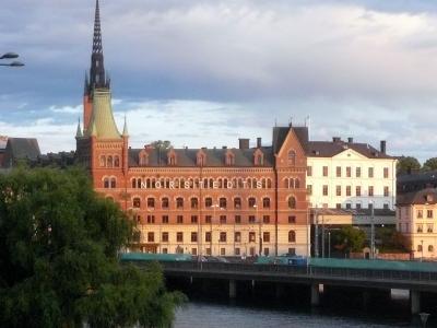 スカンジナビア旅情?:60夕暮れのストックホルム風景