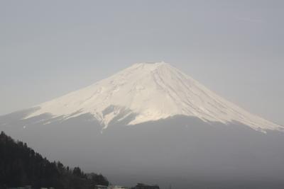富士山を見に行きました2(富士山４合目・河口湖)