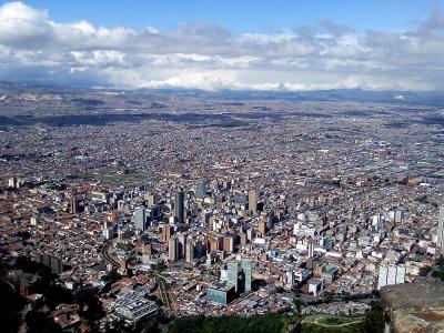 南米コロンビアの首都ボゴタ