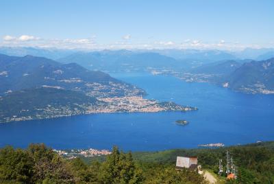 北イタリア　風景と食の旅（１）～マッジョーレ湖のほとり　ストレーザとモッタローネ山