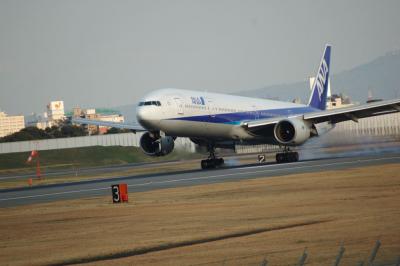 飛行機を眺める休日。伊丹スカイパーク。