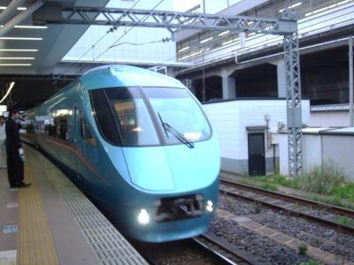 ロマンスカーMSE　（小田原ー北千住）　地下鉄線内も爆走で快適だった帰路