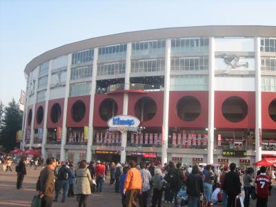 今シーズン初Kスタ＆榴ヶ岡公園の桜　2009