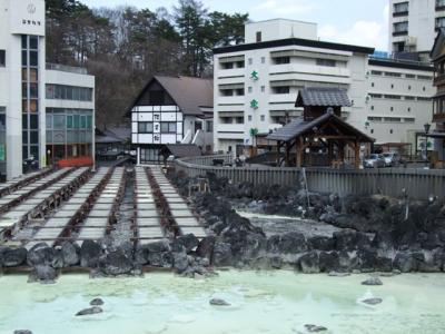 草津温泉デビュー！