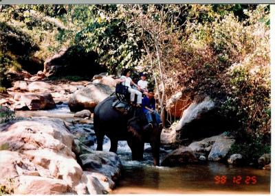 タイ北部家族旅行、最北部からチェンライ編