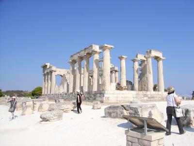 ギリシャの旅　その７　エーゲ海クルーズ　エギナ島