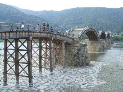 日本三大奇橋の一つ　錦帯橋/山口・岩国