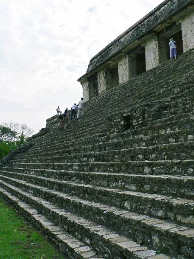 【在庫あり/即出荷可】 中南米の旅・思い出のアルバム メキシコのパレンケ遺跡 絵画